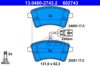 ATE 13.0460-2743.2 Brake Pad Set, disc brake